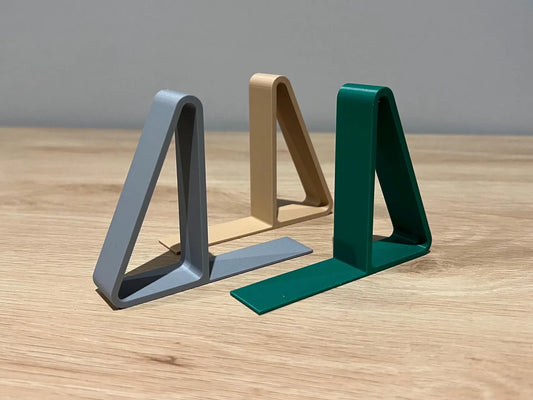Minimalist Book End: Modern 3D Printed Design